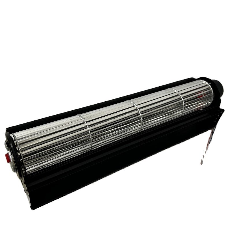 Diameter 65mm Fireplace Fan 12v 24v Dc Brushless Cross Flow Fan Blower