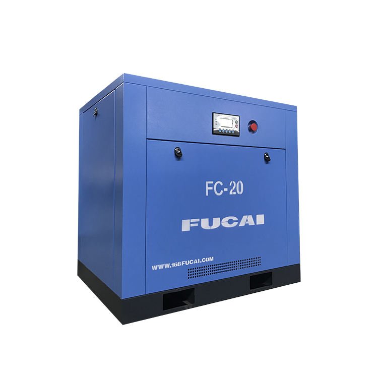 FUCAI Rotary Type 15kw 20 hp Screw air Compressor for air Blower Machine