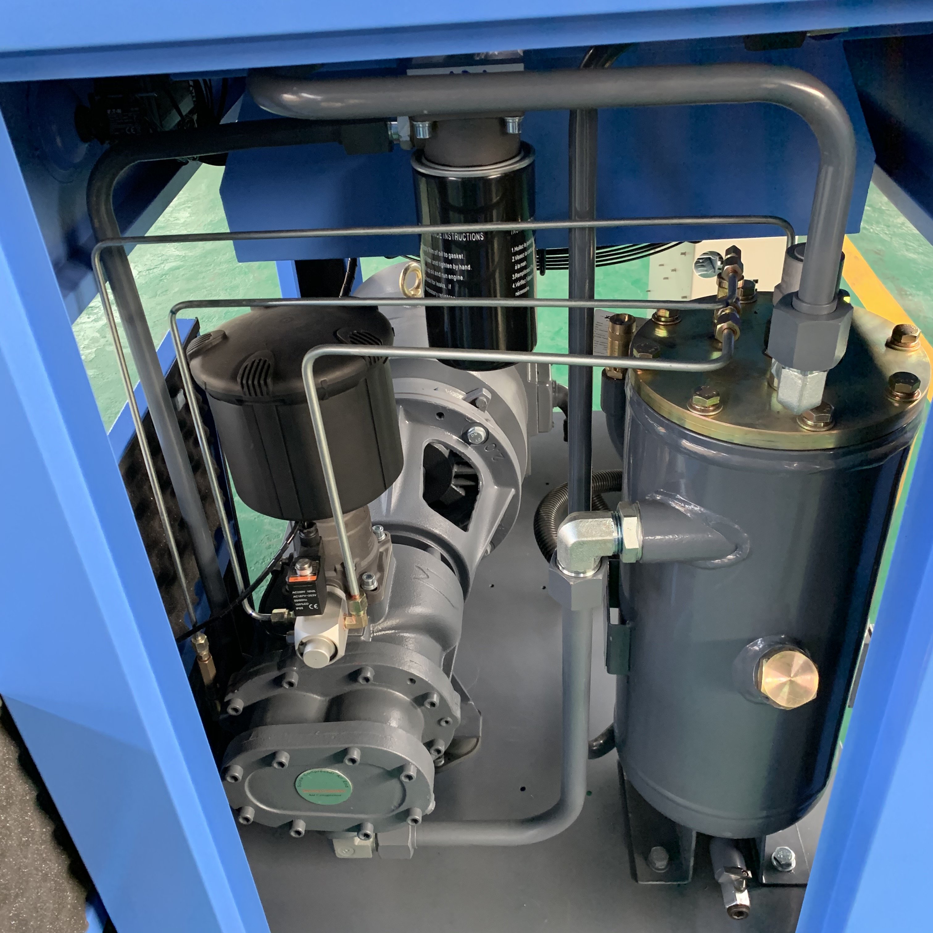 FUCAI Rotary Type 15kw 20 hp Screw air Compressor for air Blower Machine