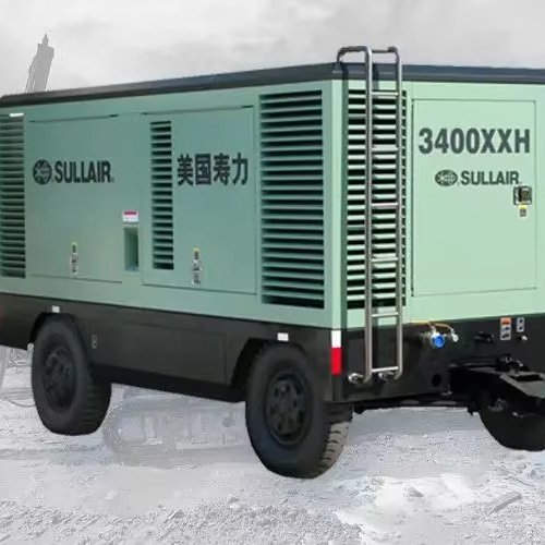 SULLAIR 3400/3120/3700 (High Pressure Gas ) Diesel Engine Mobile Screw air Compressor 1300cfm 36.8m³min 200-500psig 20-34bar