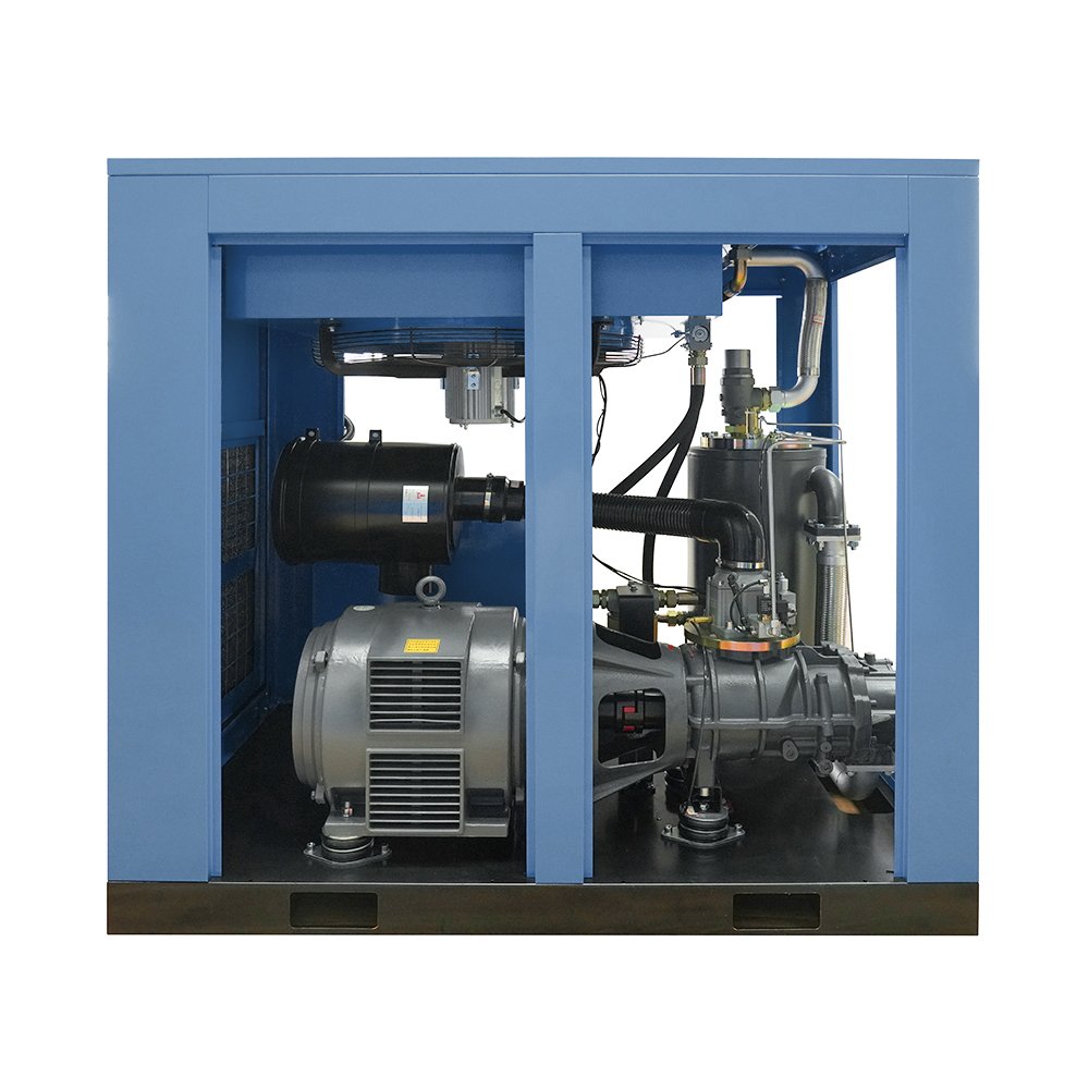 75Kw 100Hp 8 Bar 380V 415V Industrial air Compressor Driver AC Power Electric Screw Type Air Compressor