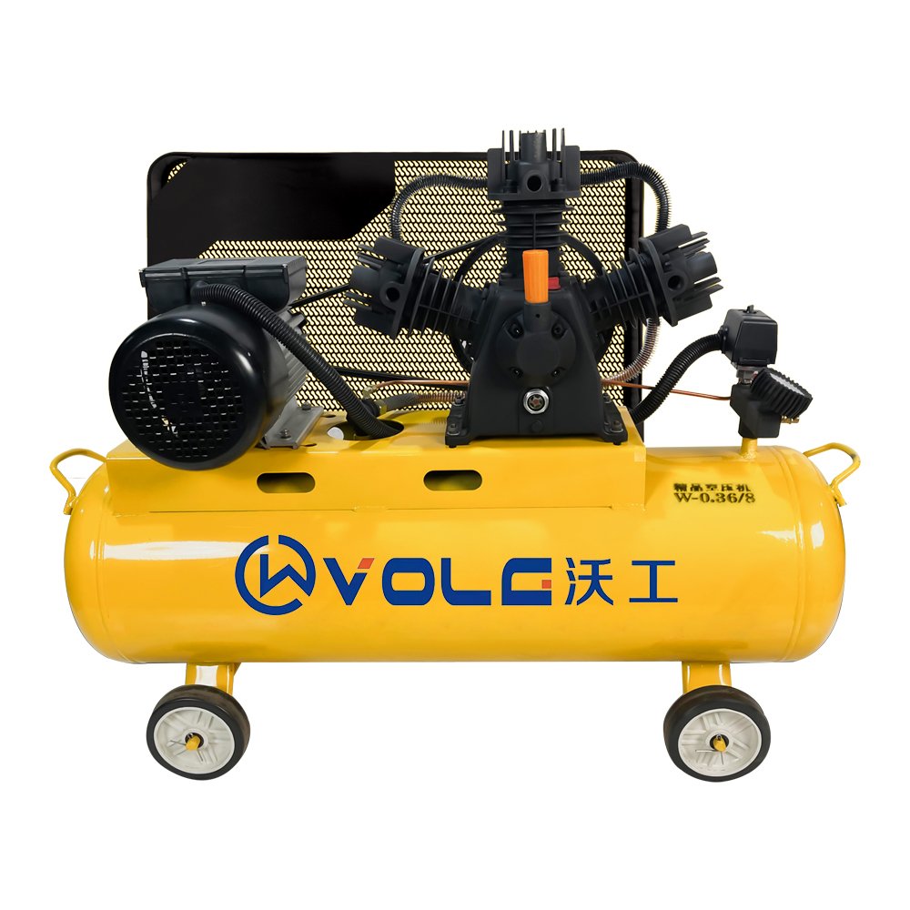 Professional 110L 8bar Portable Piston Belt air Compressor for Sale