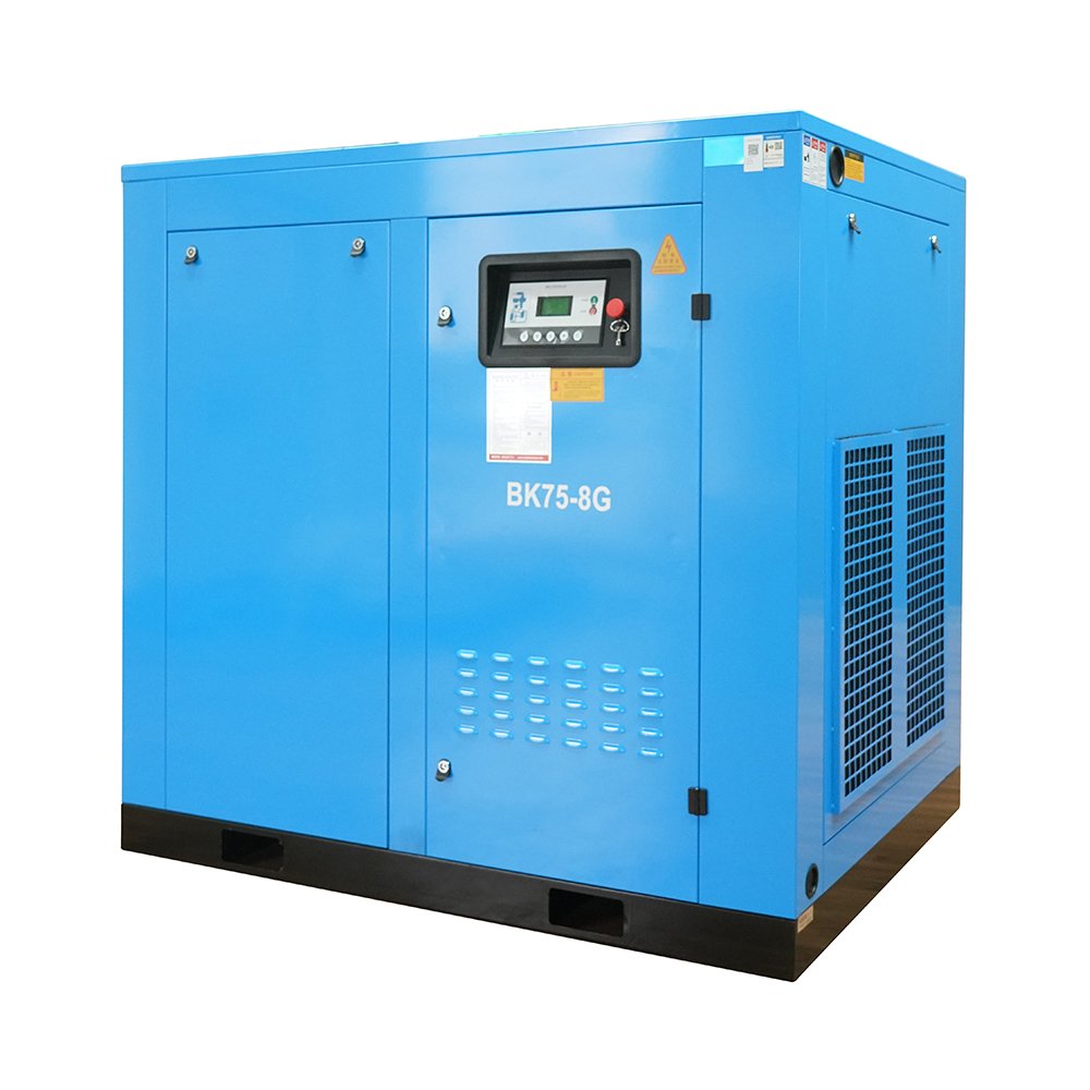 Kaaishan Industrial Compressor BK Series Electric Silent Oil Free 22kw 45kw 55kw 90kw Screw air Compressor 8bar-13bar with CE