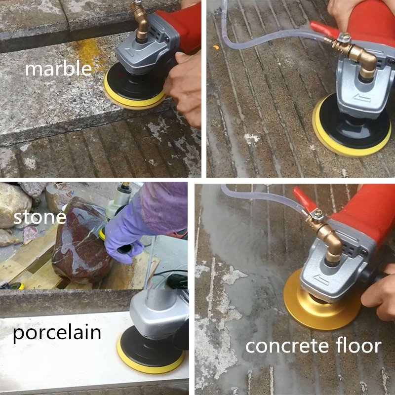 Polishing Cutting Quartz Slab Stone Grinding Electric air Tool Speed Adjust Variable Angle Grinder