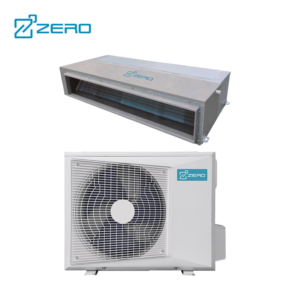 ZERO Latam 60Hz 16 Seer Side Discharge Condenser Unit Air Handler Cooling and Heating R410a Light Commercial Air Conditioner