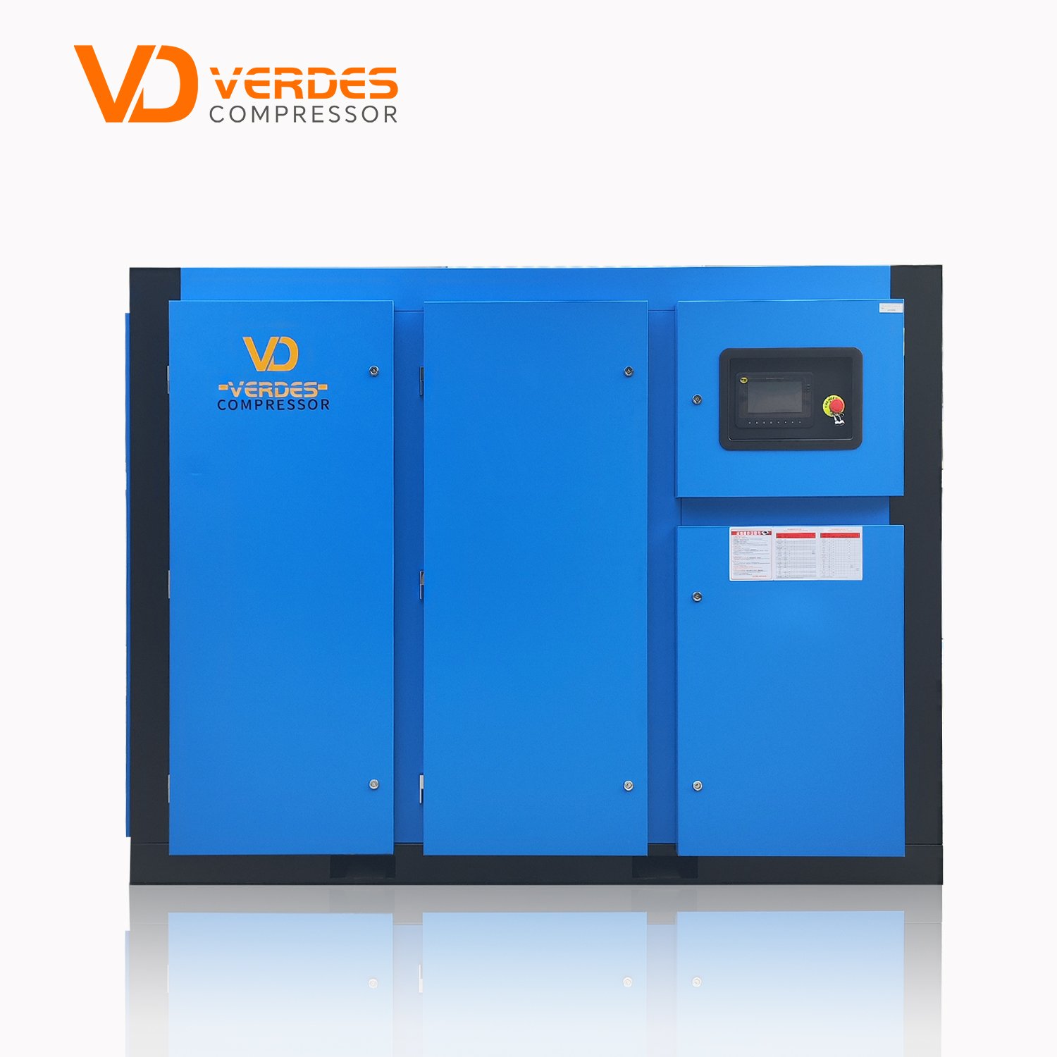22kw 30kw 45kw 55kw 75kw 90kw 110kw 132kw 160kw 2 Stage Screw air Compressor 8 bar 10 bar Two Dual Stage Screw air Compressor