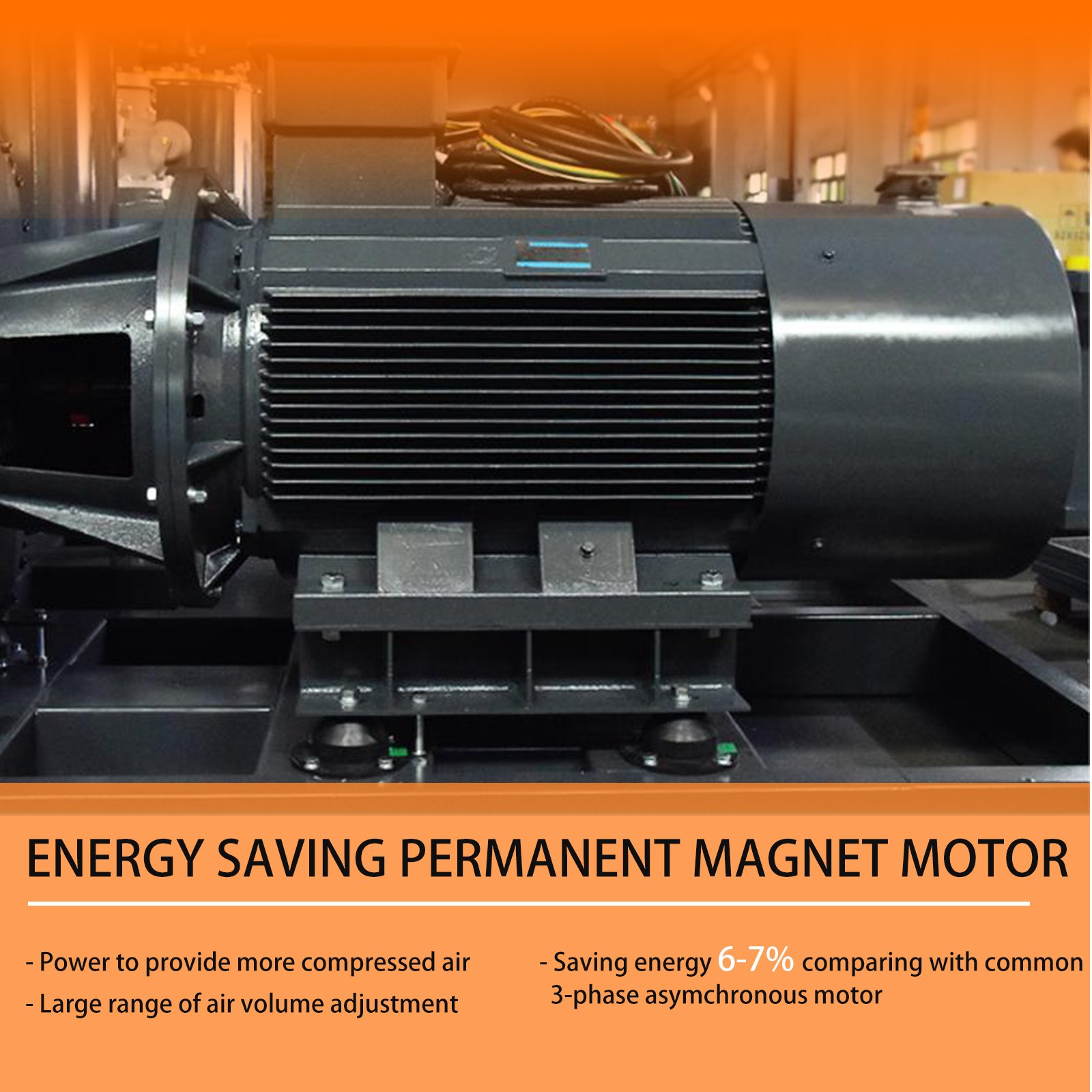 22kw 30kw 45kw 55kw 75kw 90kw 110kw 132kw 160kw 2 Stage Screw air Compressor 8 bar 10 bar Two Dual Stage Screw air Compressor