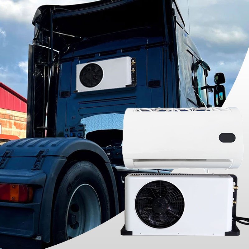 China Factory Parking Cooler Cabin Electric 24v Cooling System Truck Ac Unit 12v at Conditioner for caravan