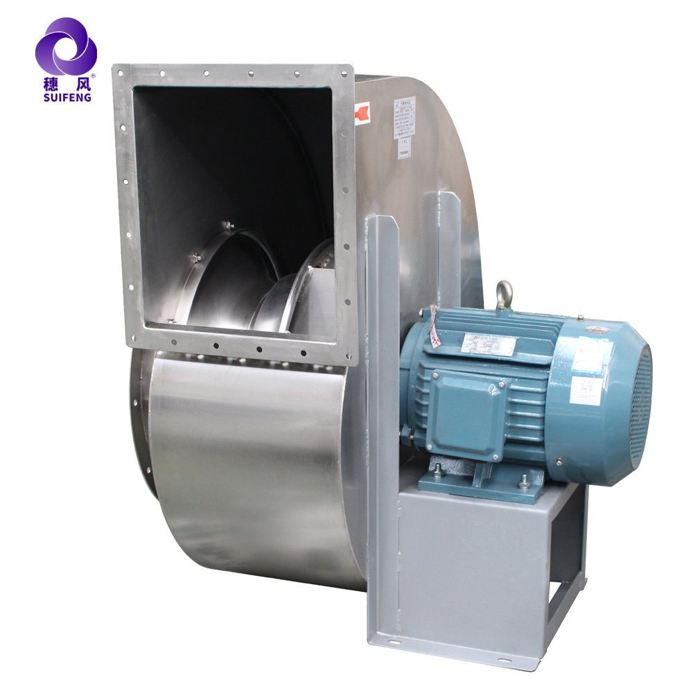 Centrifugal Blower Fan With 15kw AC Motor