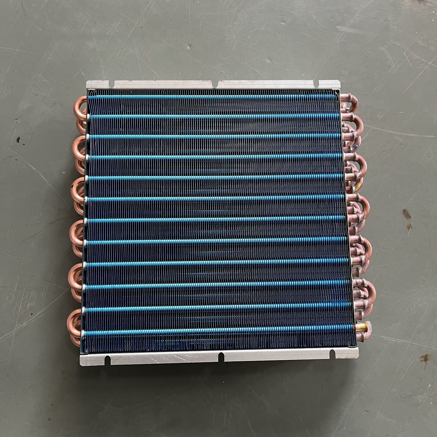 DIY Copper Air Compressor Cooling Condenser for Air Conditioning Oxygen & Engraving Machines Tube Heat Exchanger Structure