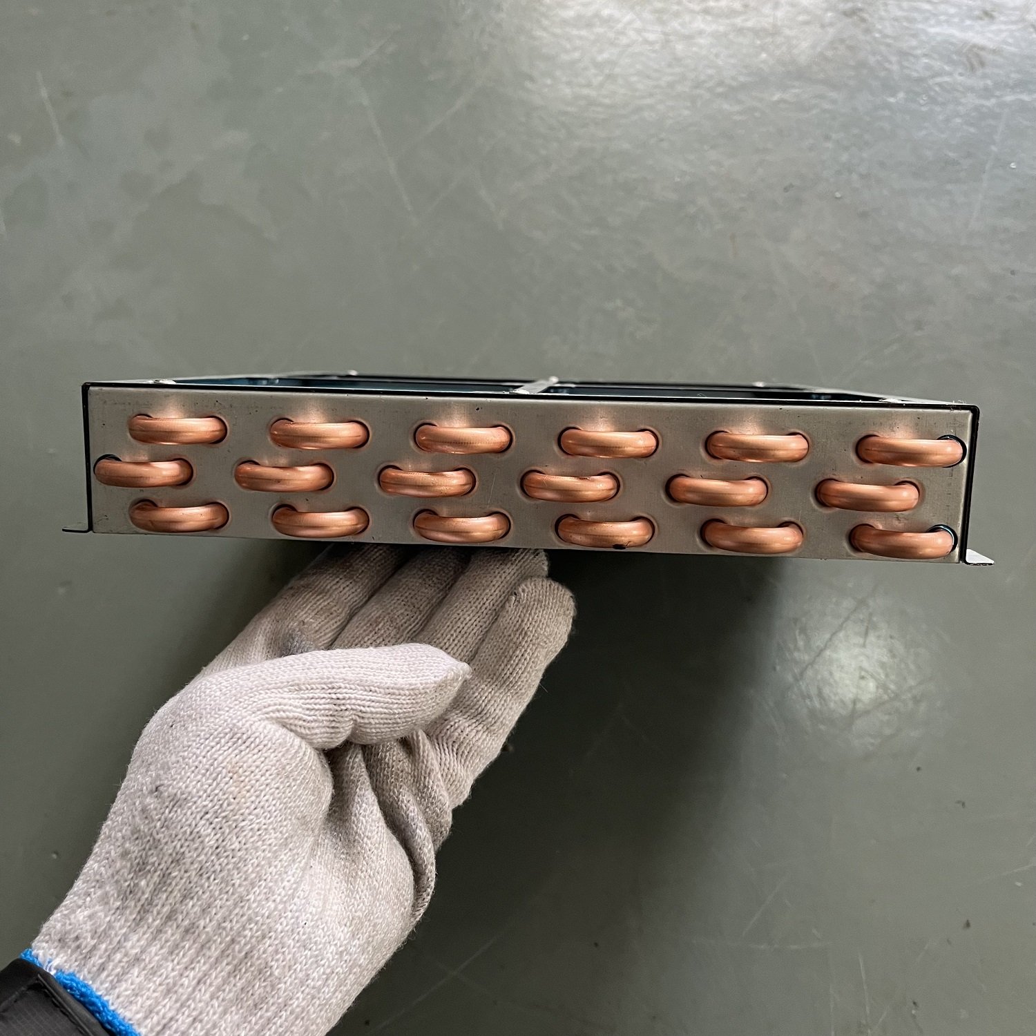 DIY Copper Air Compressor Cooling Condenser for Air Conditioning Oxygen & Engraving Machines Tube Heat Exchanger Structure