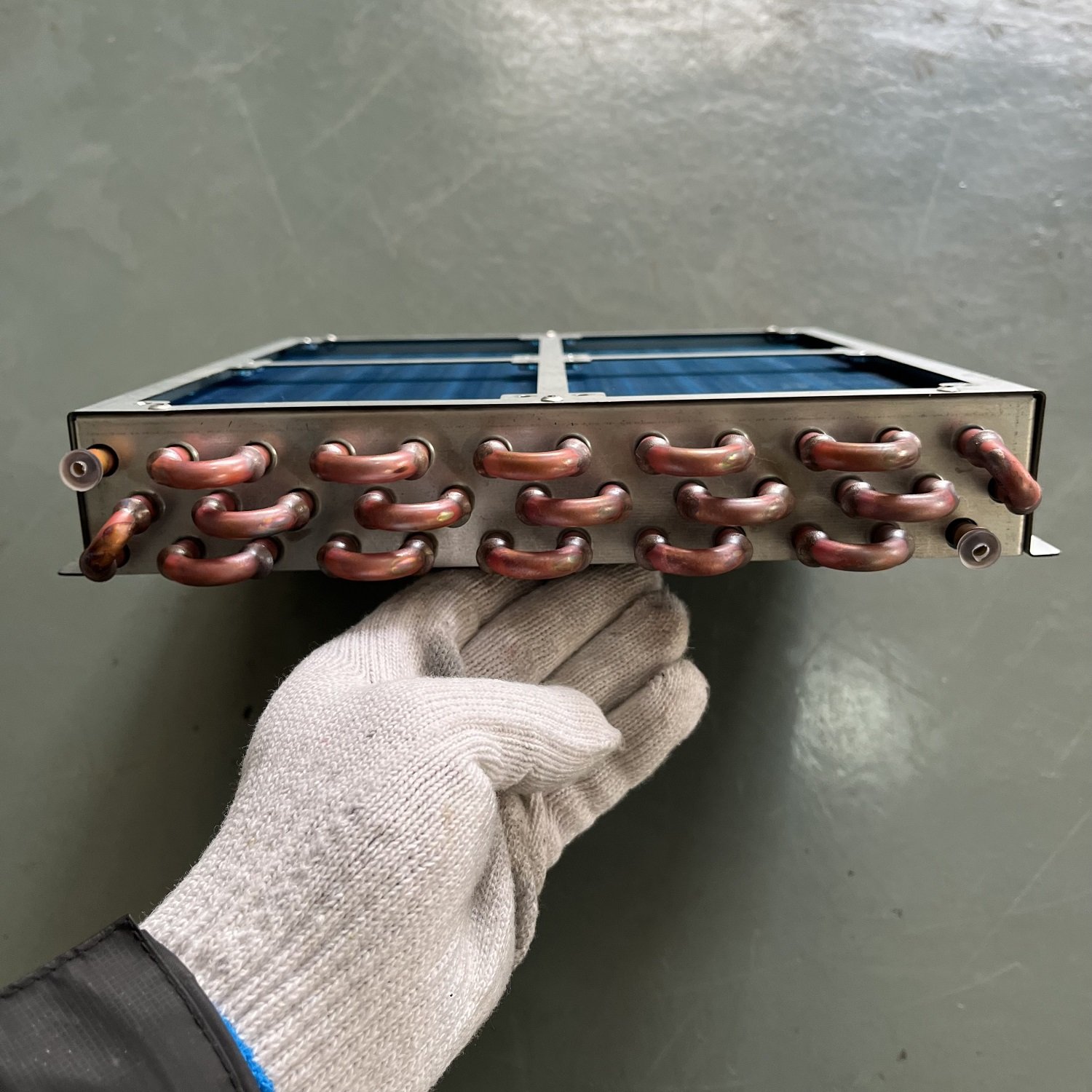 DIY Copper Air Compressor Cooling Condenser for Air Conditioning Oxygen & Engraving Machines Tube Heat Exchanger Structure