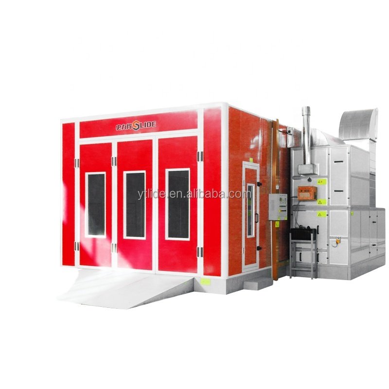Spray Oven Cabine Paint Cabinet Painting Booth Vehicle Paint Spray Booth Waterfall Truck Spray Booths Semi Down Draft Dry