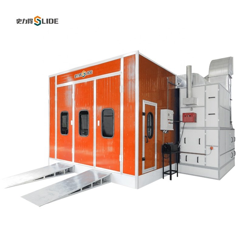 Spray Oven Cabine Paint Cabinet Painting Booth Vehicle Paint Spray Booth Waterfall Truck Spray Booths Semi Down Draft Dry