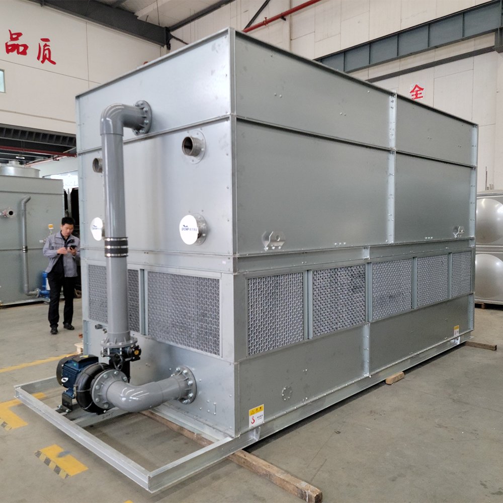 Mstnb-20 Industrial Cooling System Small All-in One Counterflow Steel Metal Shell Water Cooler Closed Loop Cooling Tower