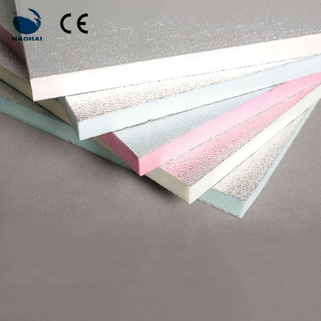 PU PIR Duct Board Ventilation Rigid Thermal Insulation Panels