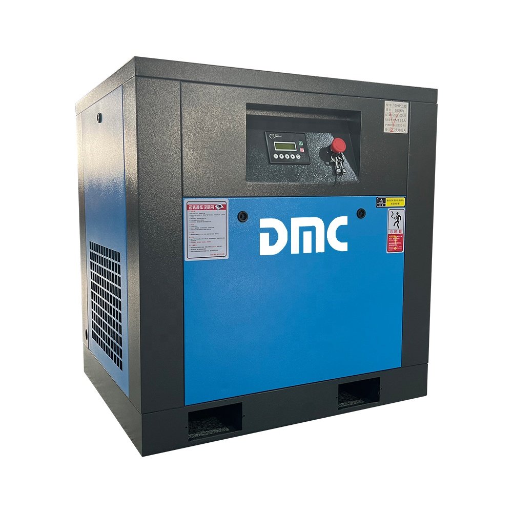 Electric Silent Oil Free 7.5kw 10HP Rotary Screw air Compressor air Cooling Silent air Compressors Industrial Compressors
