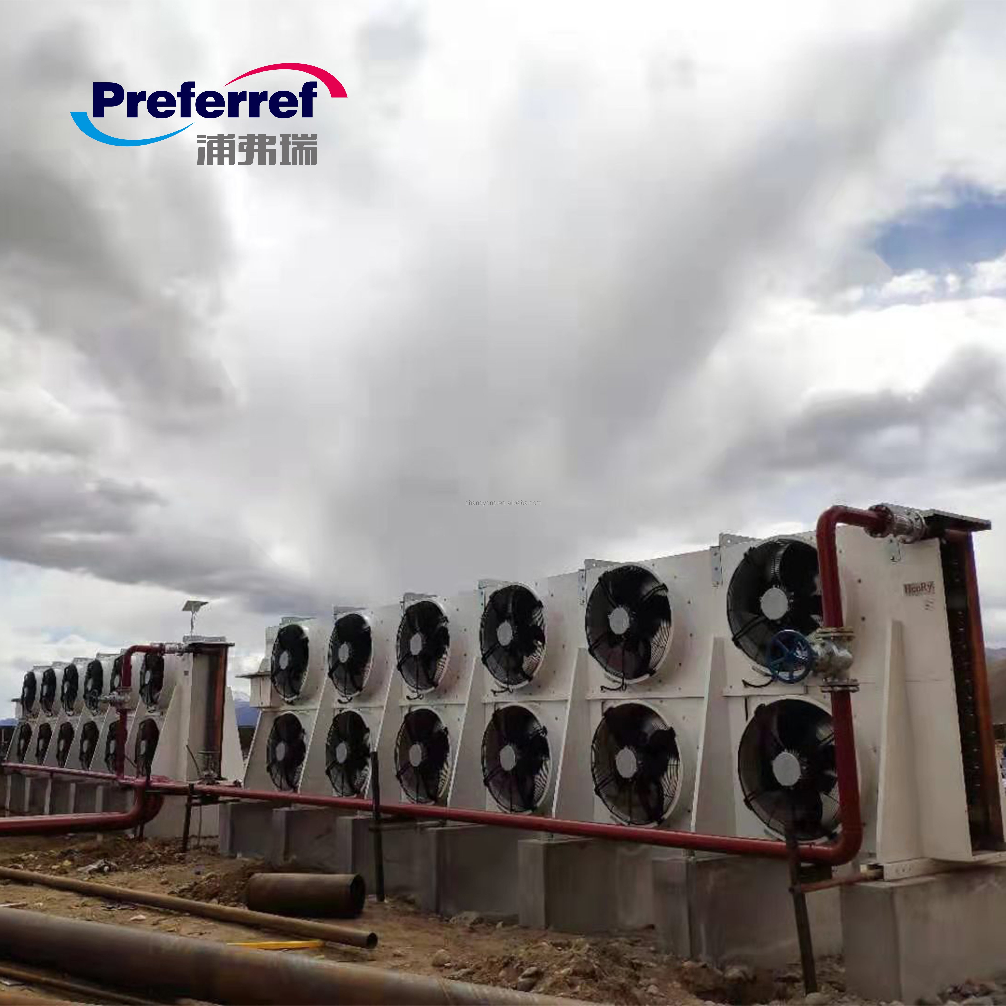 2025 China Manufacture Water Saving Adiabatic Cooler Air Cooled Condenser Dry Cooler with Cooling Panel