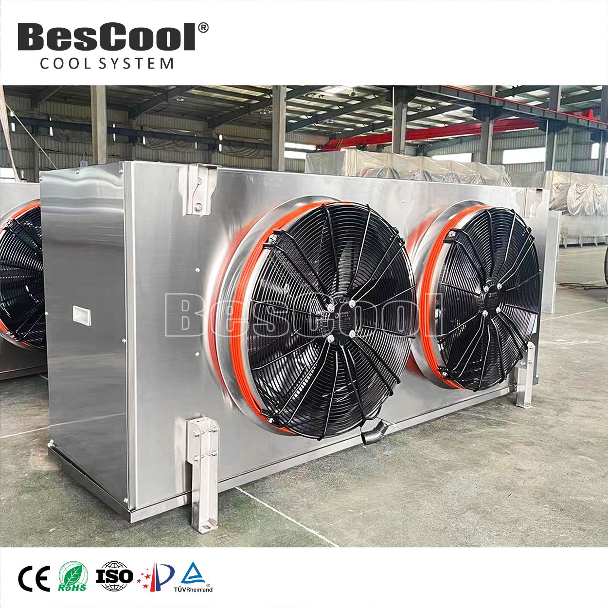 5 HP Energy Saving Air Conditioner New Ceiling-Mounted Condenser Technology Cold Room Storage Electric Duct Air Cooler Coils
