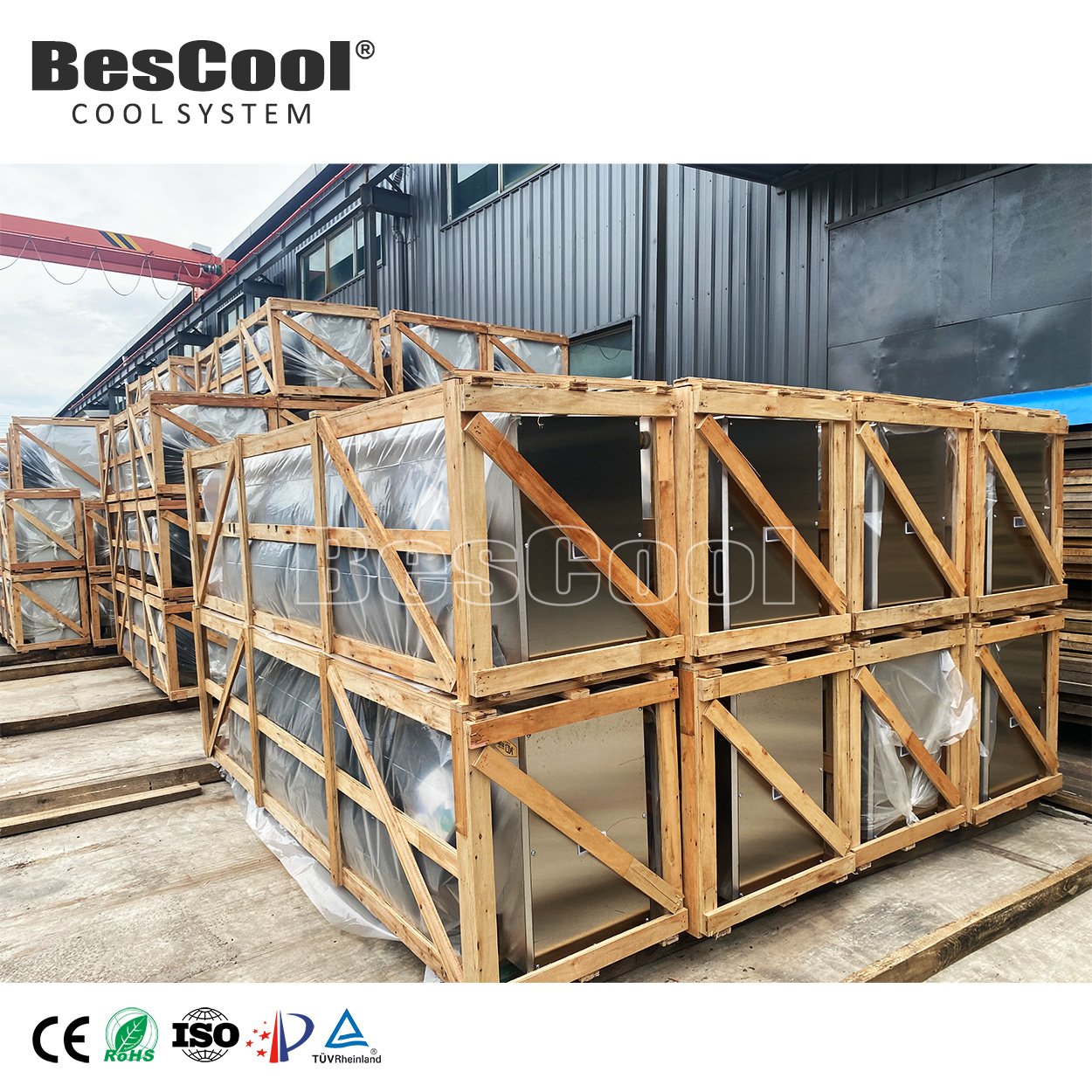 5 HP Energy Saving Air Conditioner New Ceiling-Mounted Condenser Technology Cold Room Storage Electric Duct Air Cooler Coils