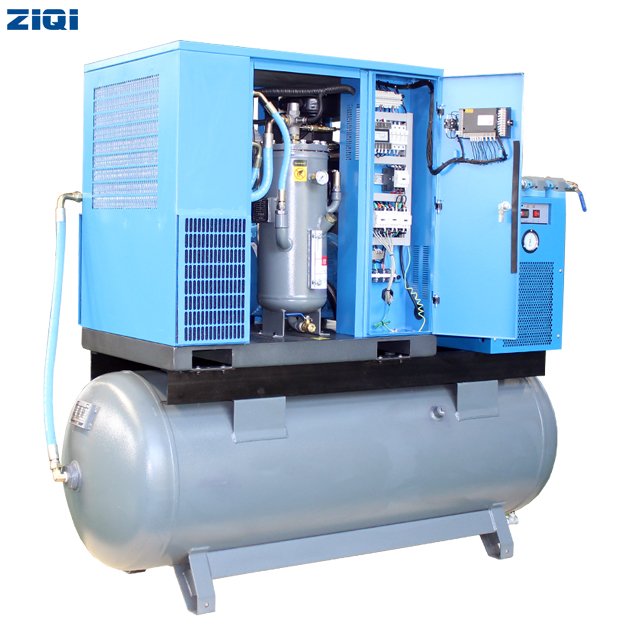 Wholesale China Brand Factory Price 7.5kw 16bar Full Feature Screw air Compressor with tank for Laser Machine