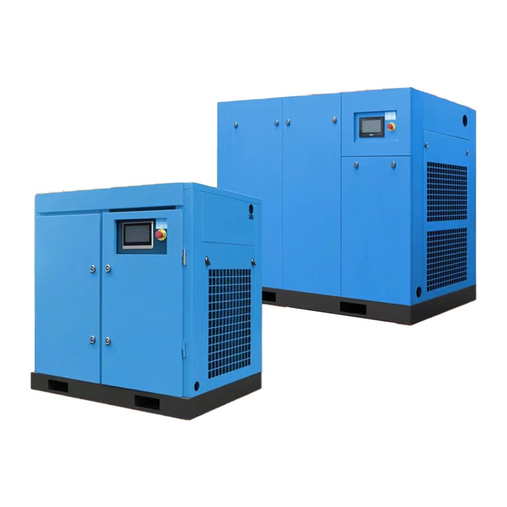 Energy Saving Industrial Air Compressor De Aire 7.5KW-22KW with Motor and Bearing Core Components Air Cooled and Lubricated