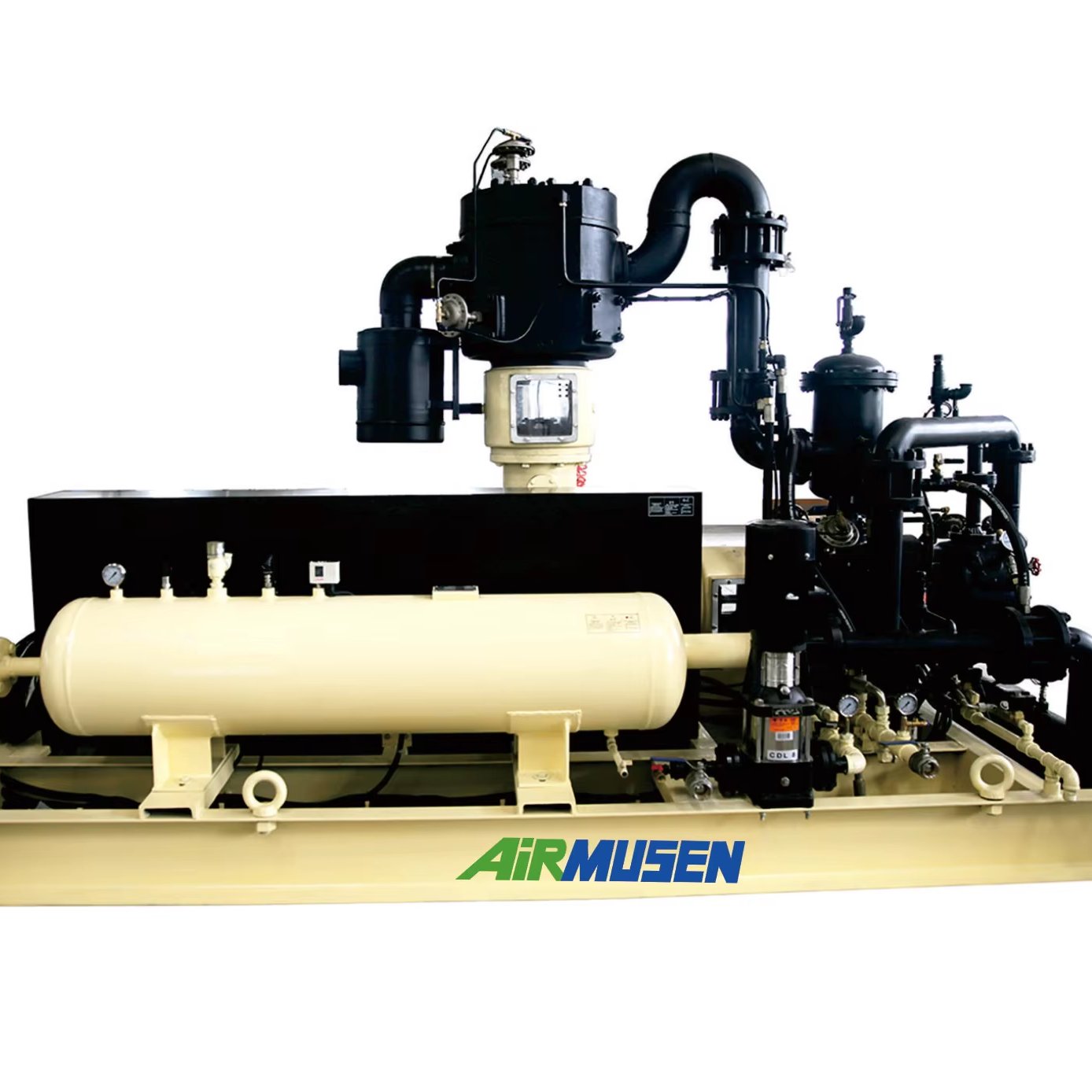 5-40 Bar 185 Kw 246hp 18 M^3/min 635 Cfm Oil Free Medium/high Pressure Piston Air Compressor 90-315 Kw 8-30 M^3/min