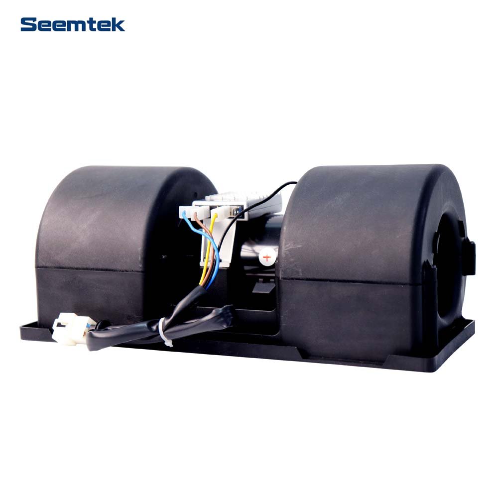 Dual Evaporator Fan Blower DC 12V 24V SPAL Blower Bus AC Fan