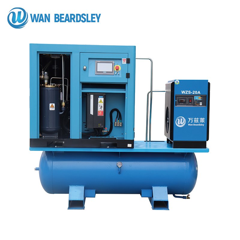 15kw 16bar High-pressure Integrated Screw air Compressor for Laser Cutting Industry