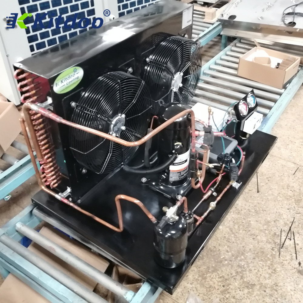 2025 Best Selling Air-Cooled Condensing Unit and Radiator for Cold Storage Freezer