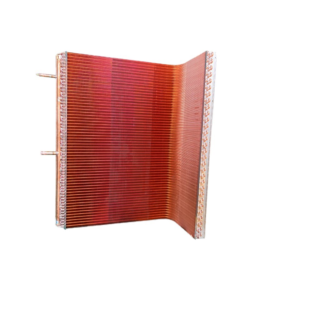 U Shape Evaporator for air Conditioning Equipment Cooling System Fin Tube Heat Exchanger
