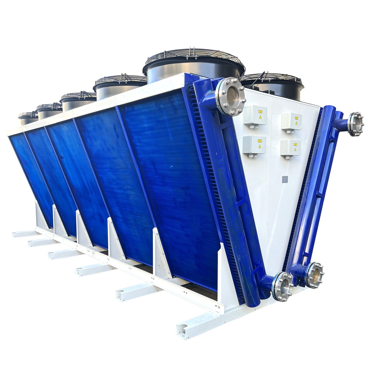 U Shape Evaporator for air Conditioning Equipment Cooling System Fin Tube Heat Exchanger