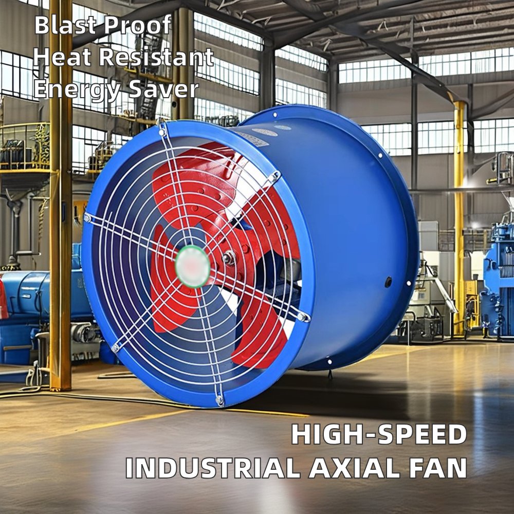 Round Indoor Wall Mounted High Speed Electric Blower Fans Industrial Factory Cooling Exhaust Fan Ventilation Fan
