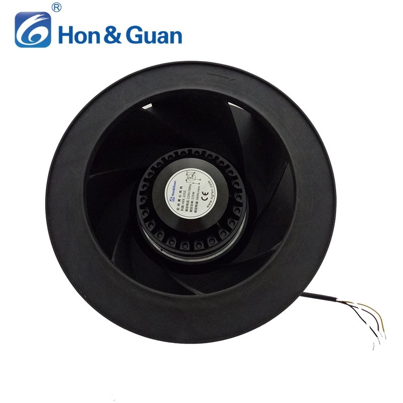 Hon&Guan Big Airflow 670CFM 225mm Hongguan Centrifugal Air Blower Fan Impeller