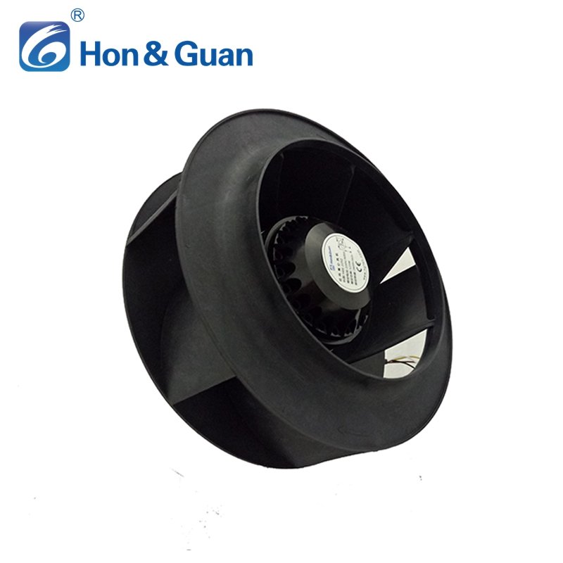 Hon&Guan Big Airflow 670CFM 225mm Hongguan Centrifugal Air Blower Fan Impeller