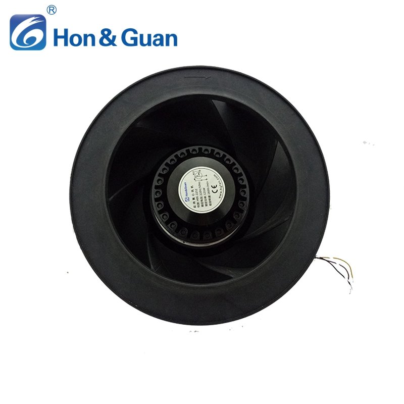 Hon&Guan Big Airflow 670CFM 225mm Hongguan Centrifugal Air Blower Fan Impeller