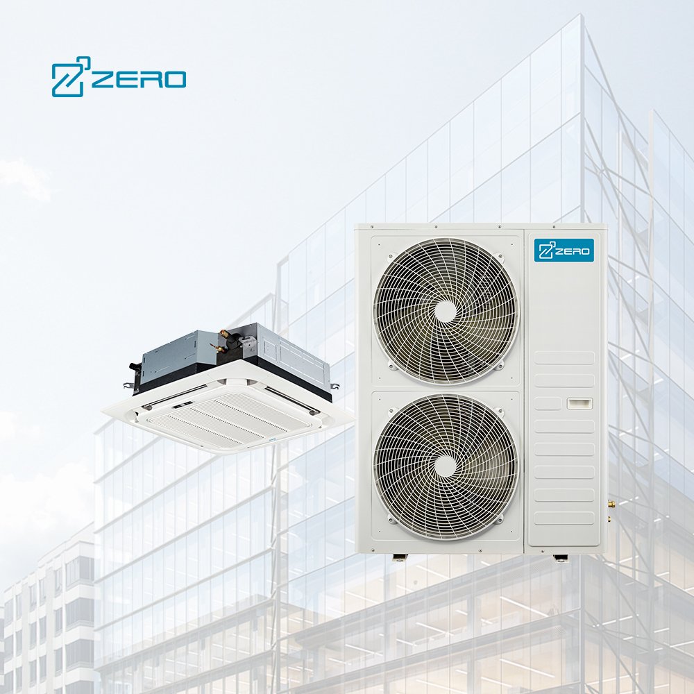 ZERO T3 48000 60000 Btu Duct Type on / Off Air Conditioner Heating and Cooling 50Hz Side Discharge Condenser Unit