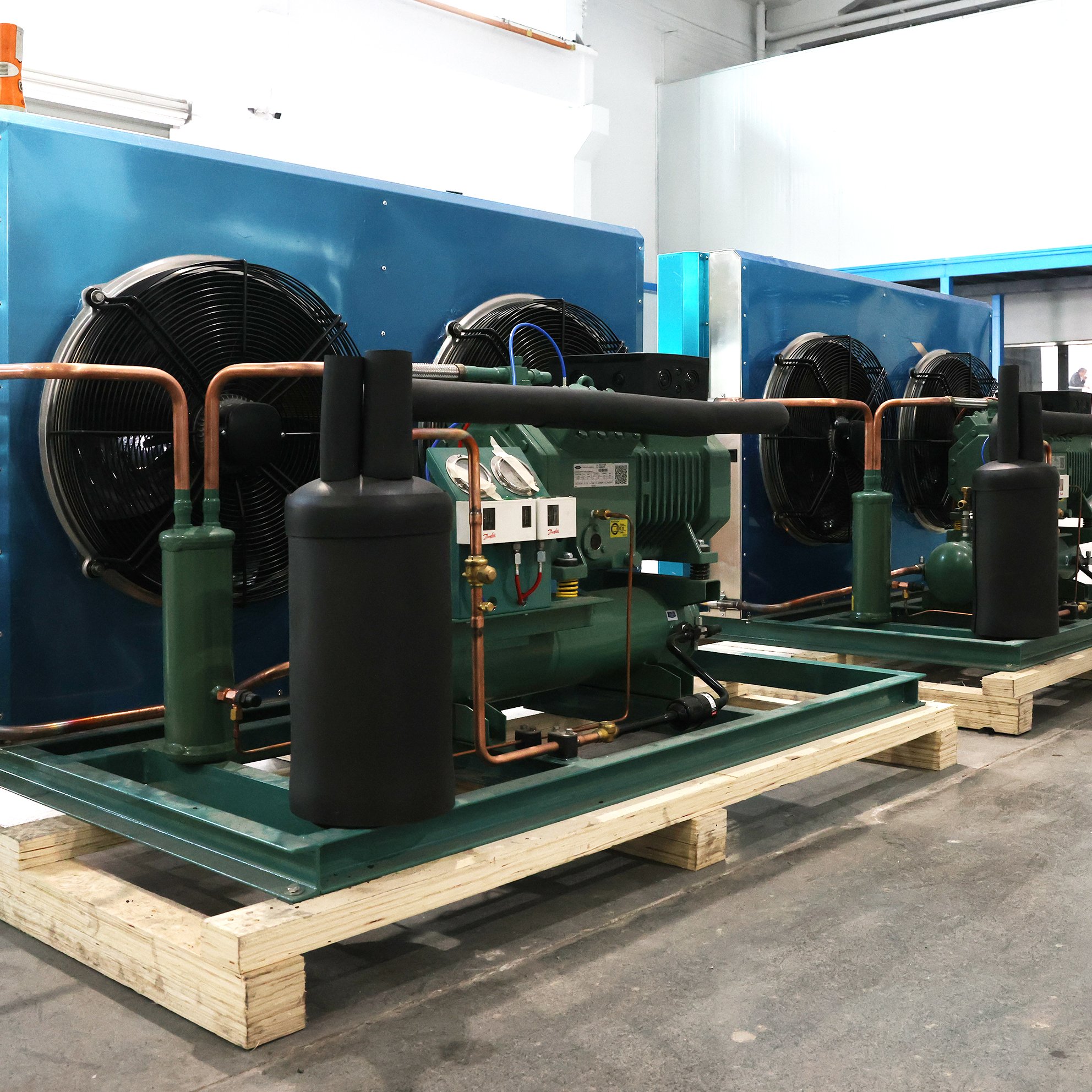High Quality 2hp 3hp 5hp 15hp Refrigeration System Freezer Air-cooled Condensing Unit