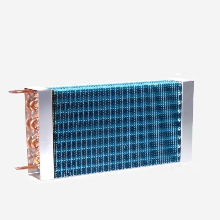 Freezer Fin Evaporator Copper Tube Display Cabinet Heat Exchanger Manufacturer
