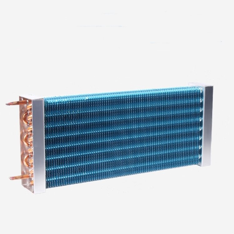 Freezer Fin Evaporator Copper Tube Display Cabinet Heat Exchanger Manufacturer