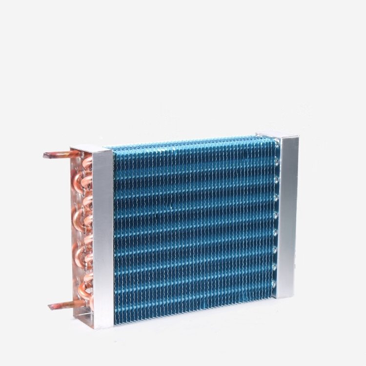 Freezer Fin Evaporator Copper Tube Display Cabinet Heat Exchanger Manufacturer