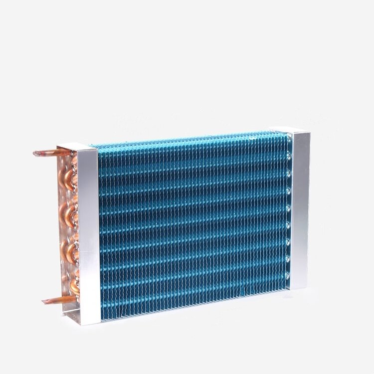 Freezer Fin Evaporator Copper Tube Display Cabinet Heat Exchanger Manufacturer