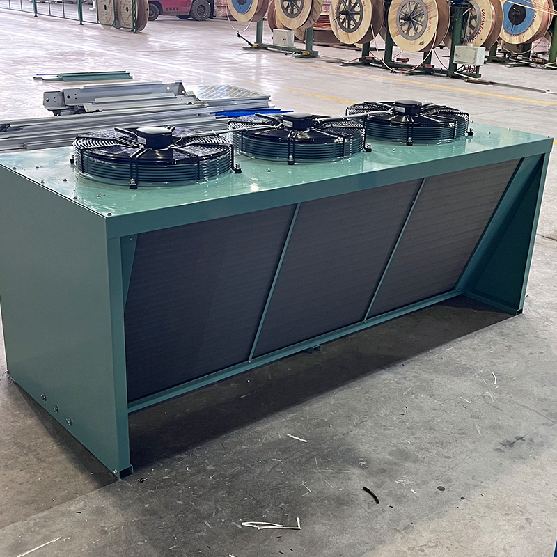 V-type Air-cooled Condenser Heat Exchange Area 200 Flat Fnv Condenser for Cold Storage Room