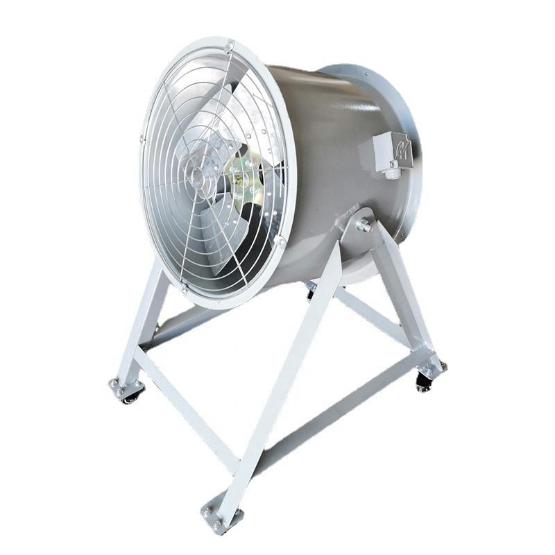 Shandong Hanqi Mixed-flow Double-speed Explosion-proof Duct Fan Pressurized Fan 30kw 1450rpm Chinafactory BJSF Brand