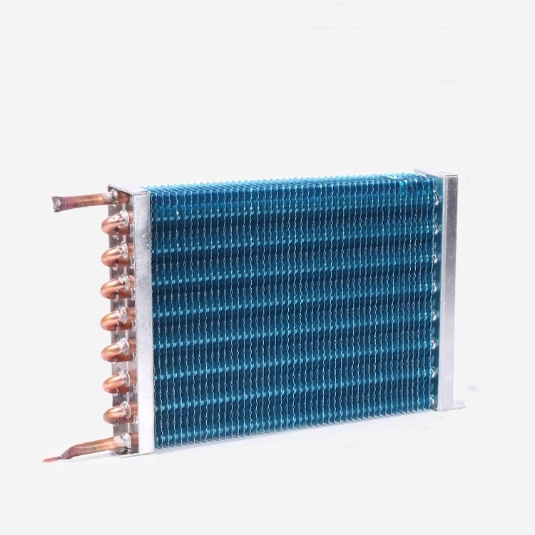 Suitable for Supermarket Freezer Food Cabinet Evaporator Coil air Cool Condenser Aluminum Foil Copper Tube Heat Exchanger