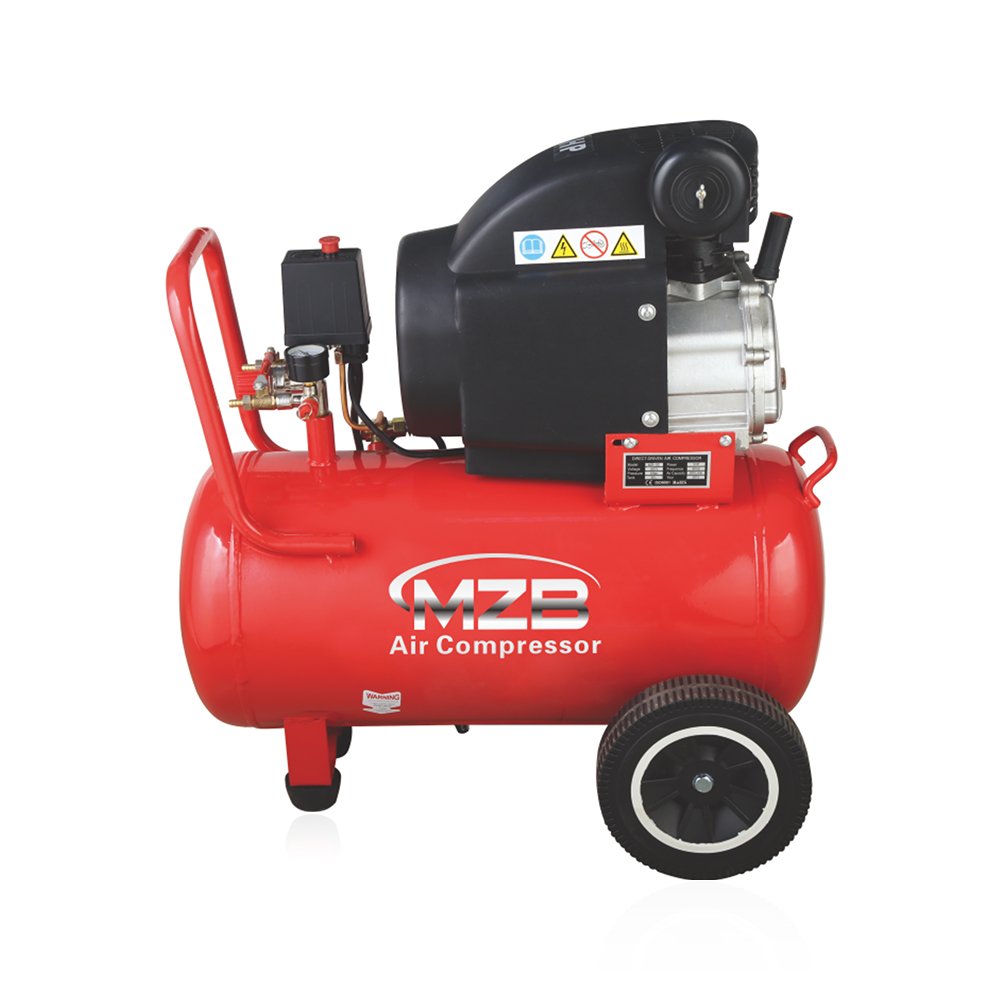 MZB Best Price 230V 2Hp Ac Belt Driven Air Compressor 40 Ltr 200L/min 3Hp Air Compressor Belt Driven