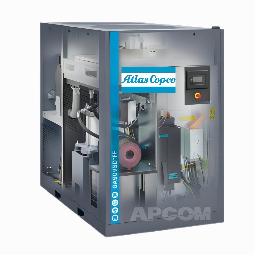 AtlasCopco G GA 22/26/30 kw G26/GA26+G30/GA30+ Heavy Duty Air Compressor with FF VSD+ New Design 22/30kw Motor Core Components