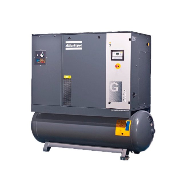 Atlas Copco Screw Air Compressor Professional Compressor Manufacturers Air Tank Combined Screw Air Compressor