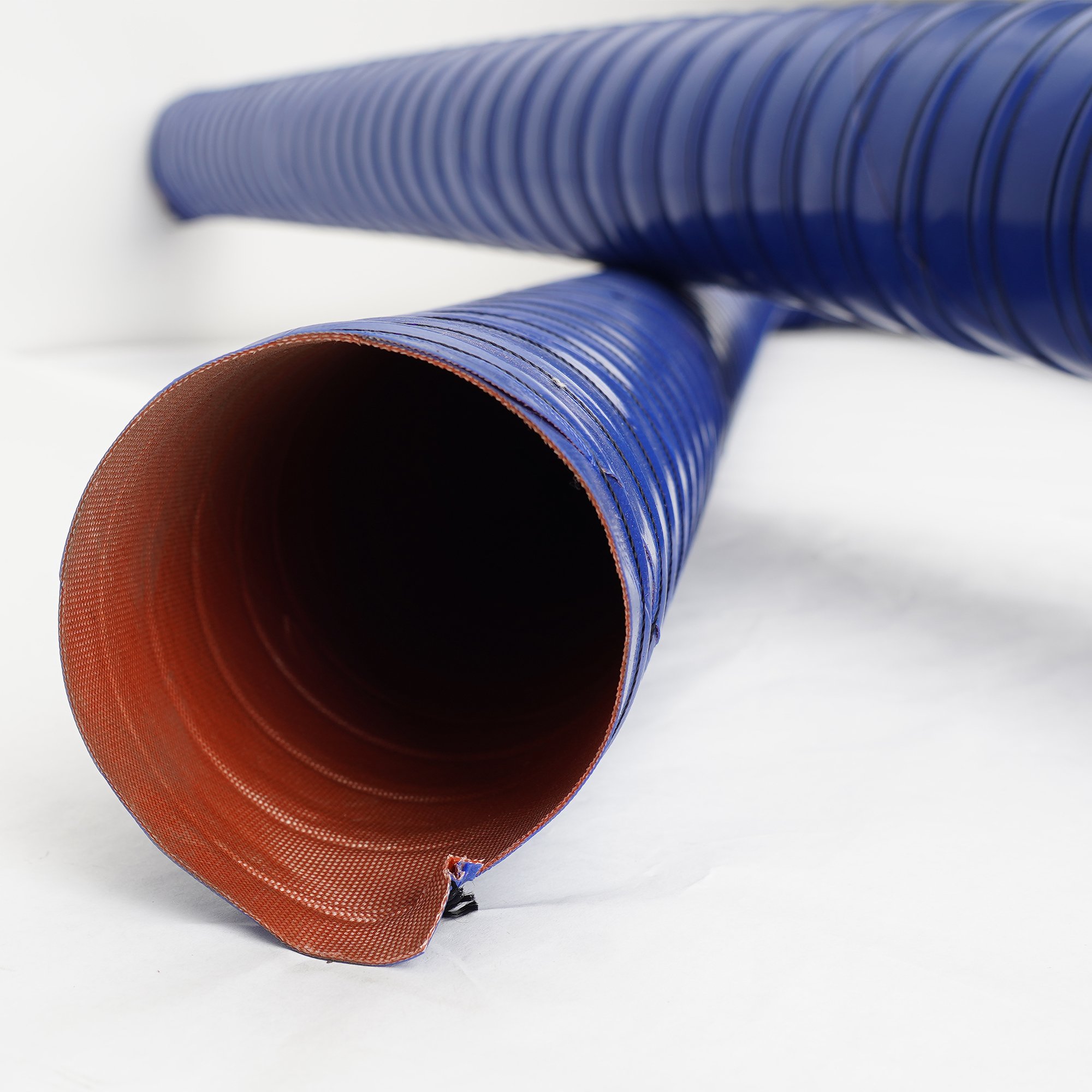 High Temperature 2 Ply Air Ducting Silicone Flexible Hose Air Conditioning High for Hvac System