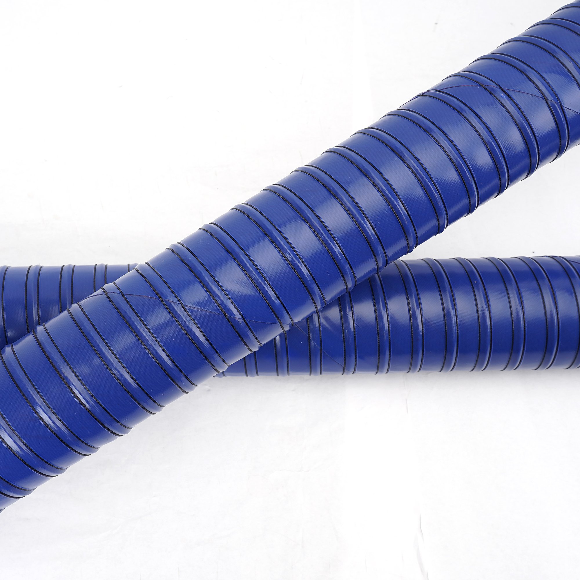 High Temperature 2 Ply Air Ducting Silicone Flexible Hose Air Conditioning High for Hvac System